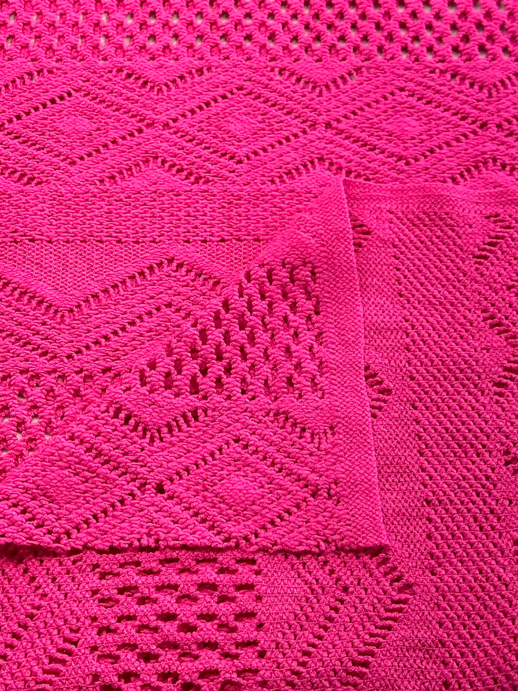 (KNITTED KNIT) FUCHSIA