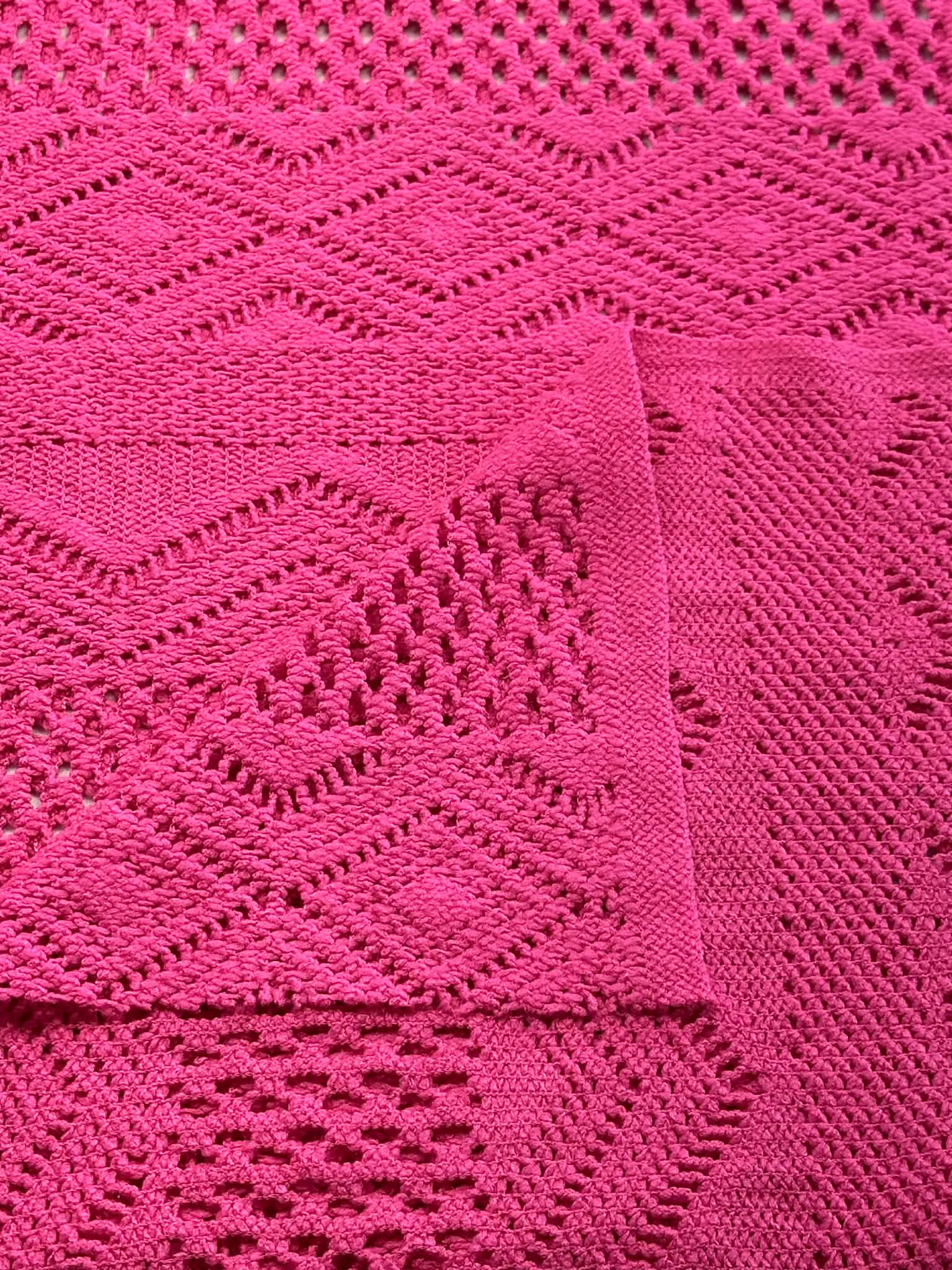 (KNITTED KNIT) FUCHSIA