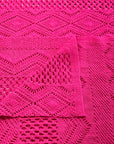 (KNITTED KNIT) FUCHSIA