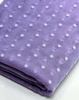 (MESH) TINY LAVENDER DOTS