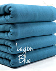 (2X2 SUPER COTTON FEEL RIB) LEGION BLUE