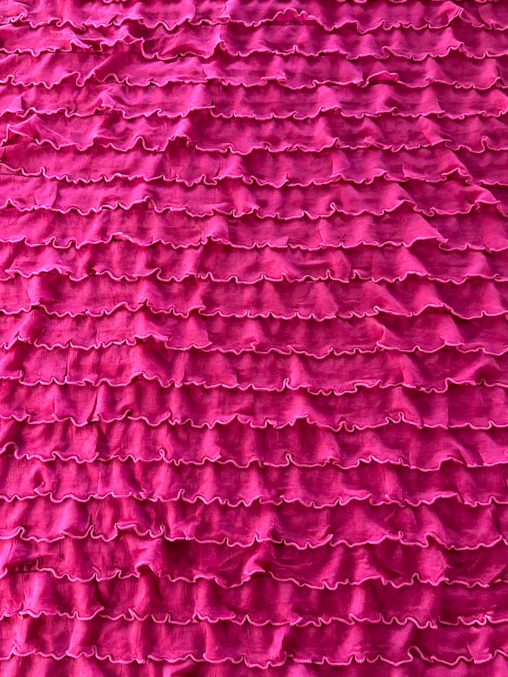 (RUFFLE) DARK PINK