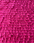 (RUFFLE) DARK PINK