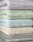 (URBAN RIB) STRIPES ON BABY BLUE