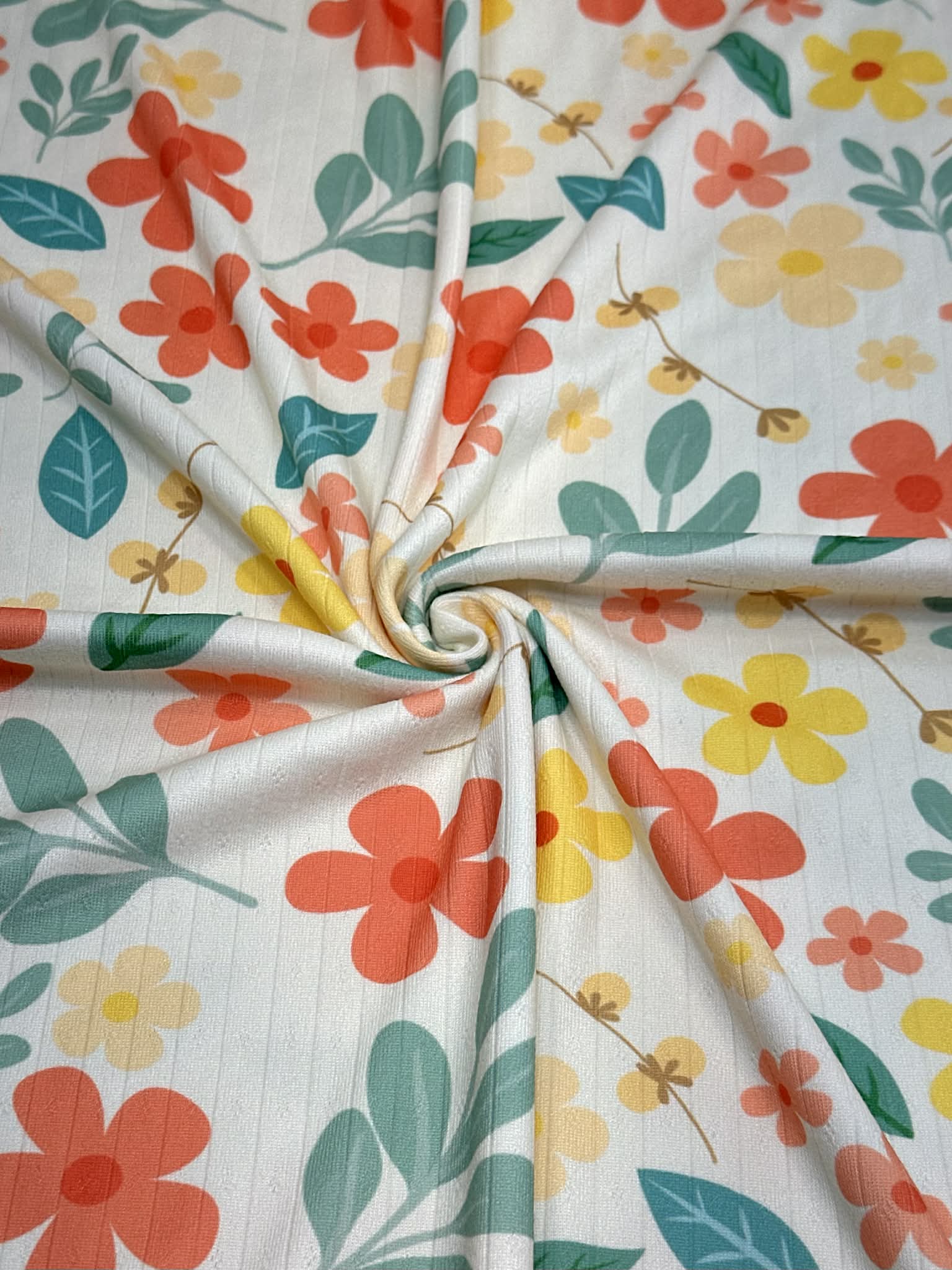 (POINTELLE RIB) BOTANICAL FLORAL (3)