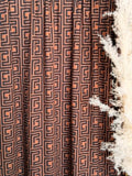 (4X2 YUMMY RIB) BLACK AND BROWN MAZE