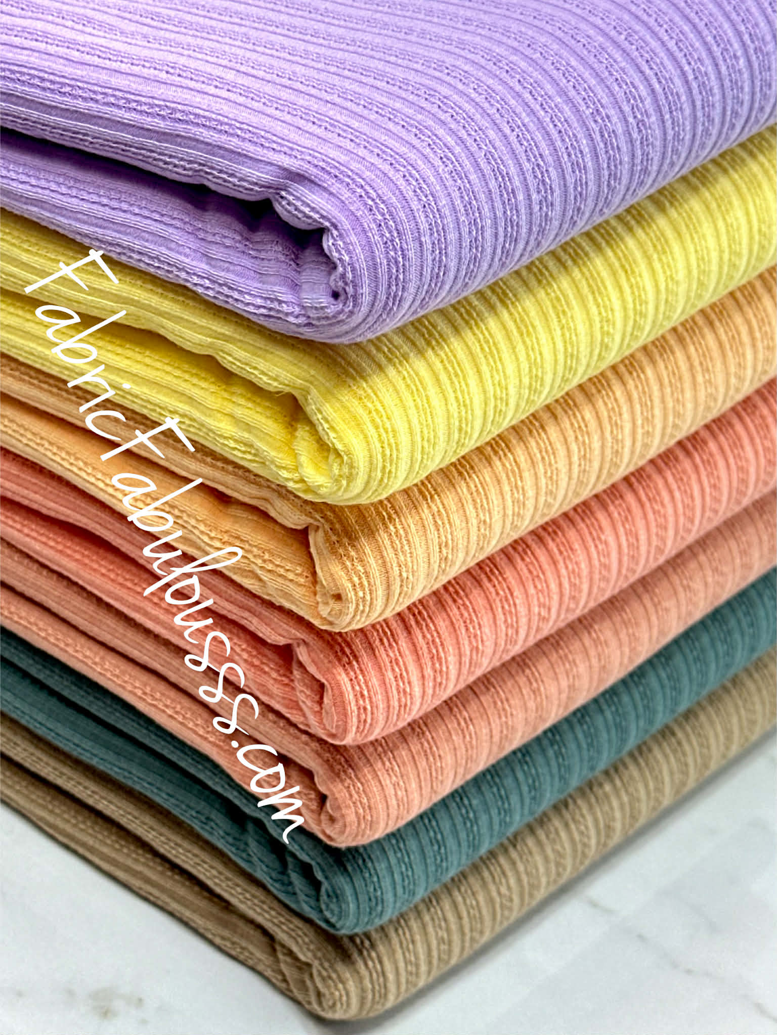 (POINTELLE RIB) LIGHT ORANGE