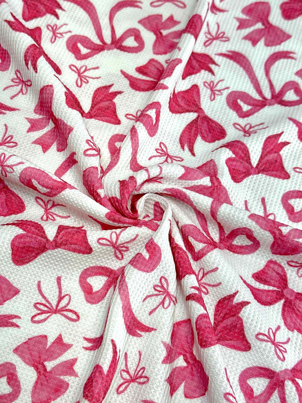 (THERMAL) PINK BOWS ON OFF WHITE(2)