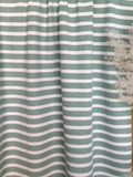 (DOUBLE KNIT) STRIPES ON SAGE