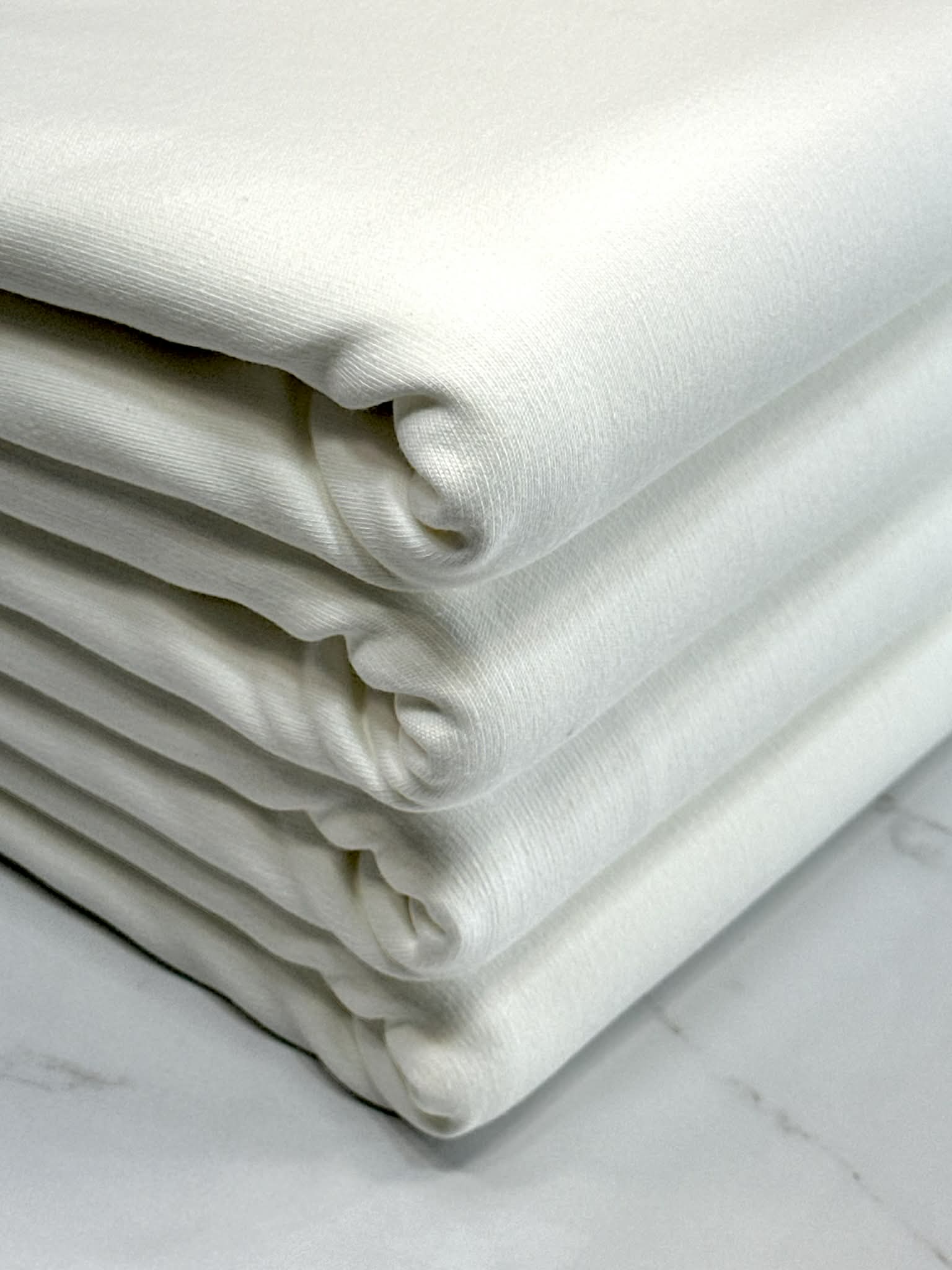 (POLY COTTON) IVORY