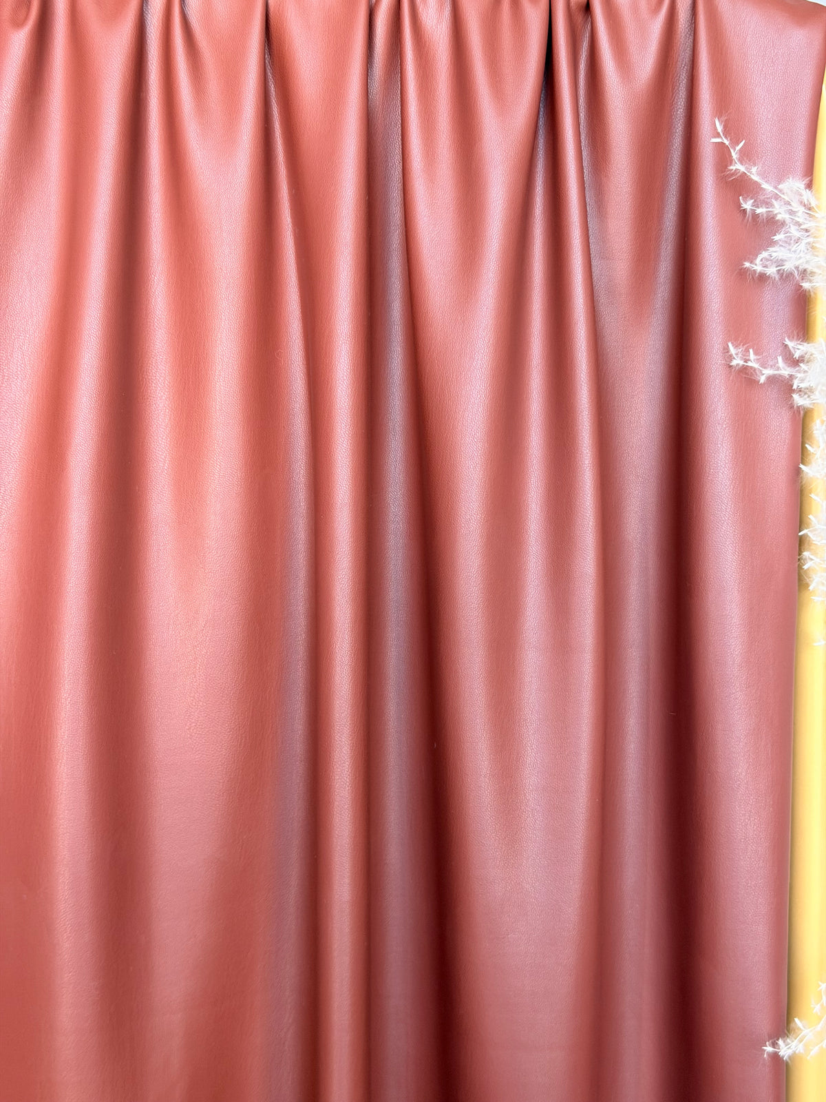(PLEATHER FLEECE) BROWN
