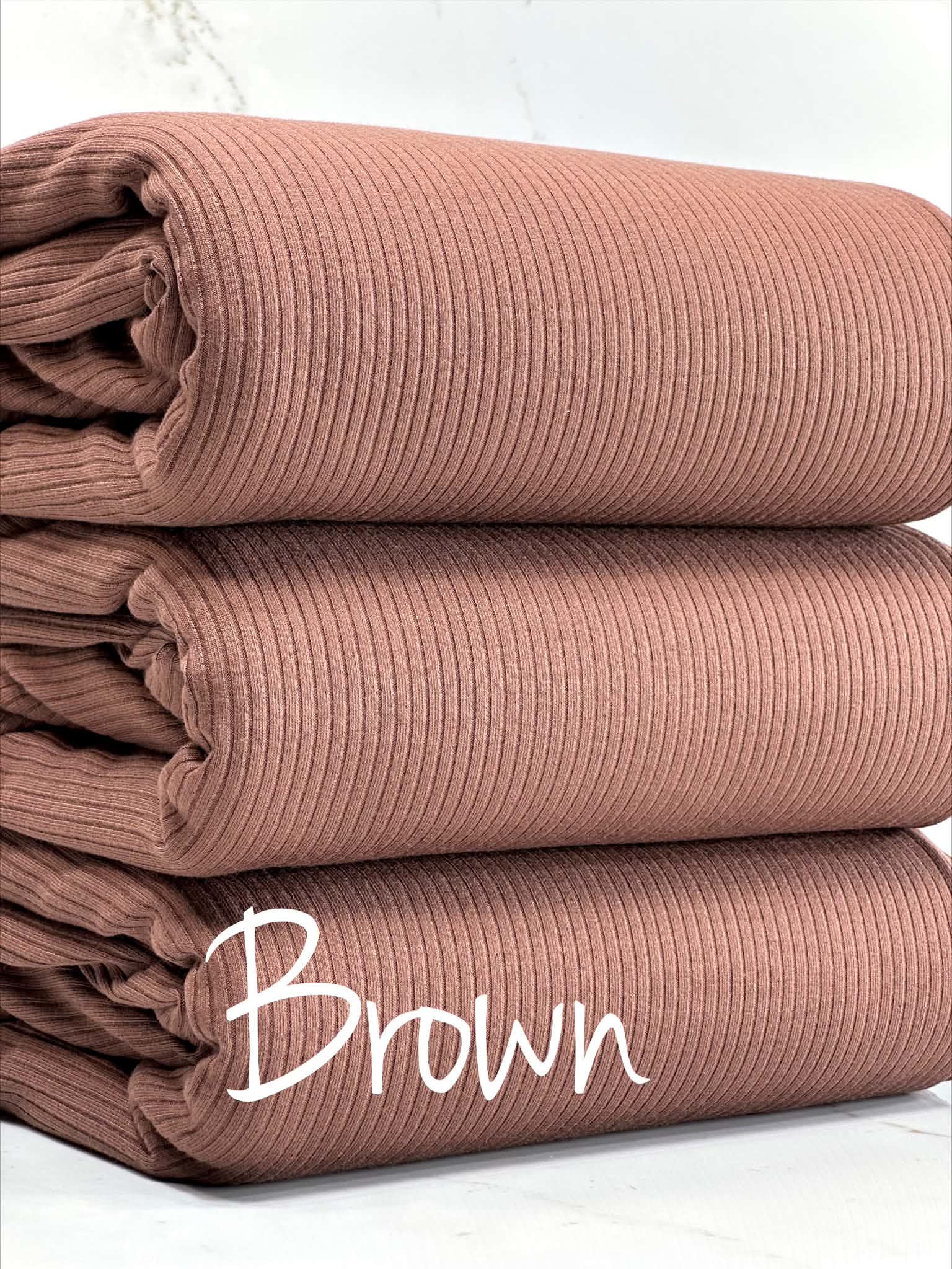 (RIB 4X2) BROWN