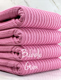 (GOLDEN RIB KNIT) BUBBLE GUM