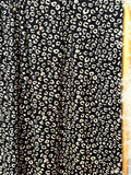 (4X2 YUMMY RIB) CREAM LEOPARD ON BLACK