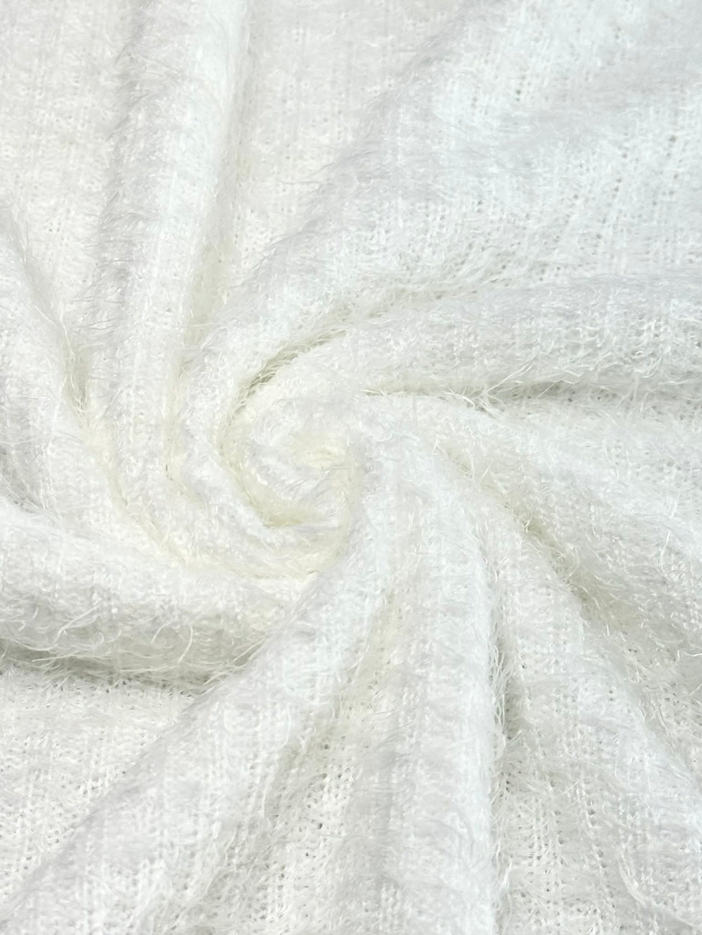 (MOHAIR RIB) IVORY