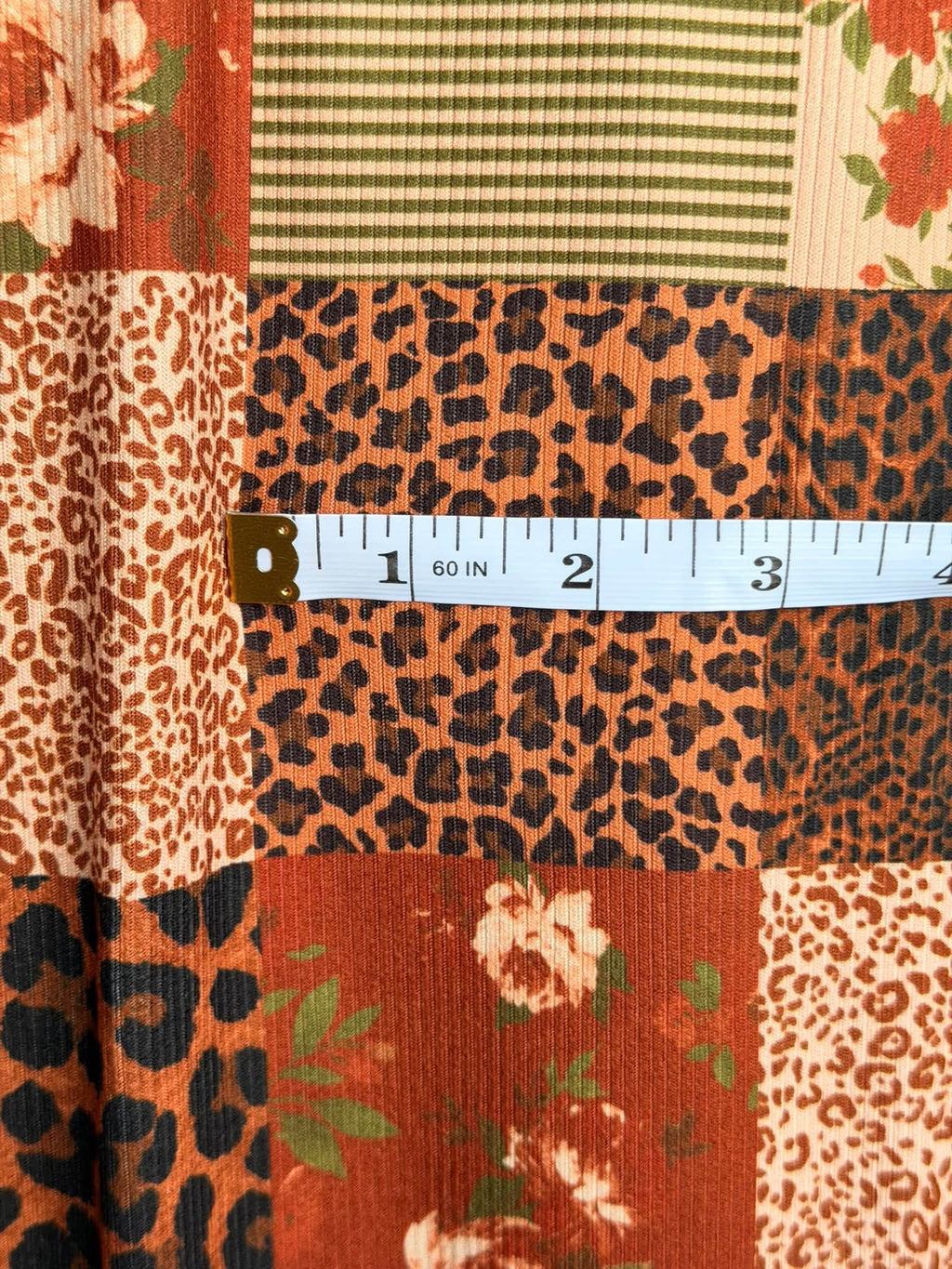 (2X2 YUMMY RIB) WILD RUSTIC REBEL PATTERN