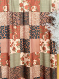 (FRENCH TERRY) WILD RUSTIC REBEL PATTERN