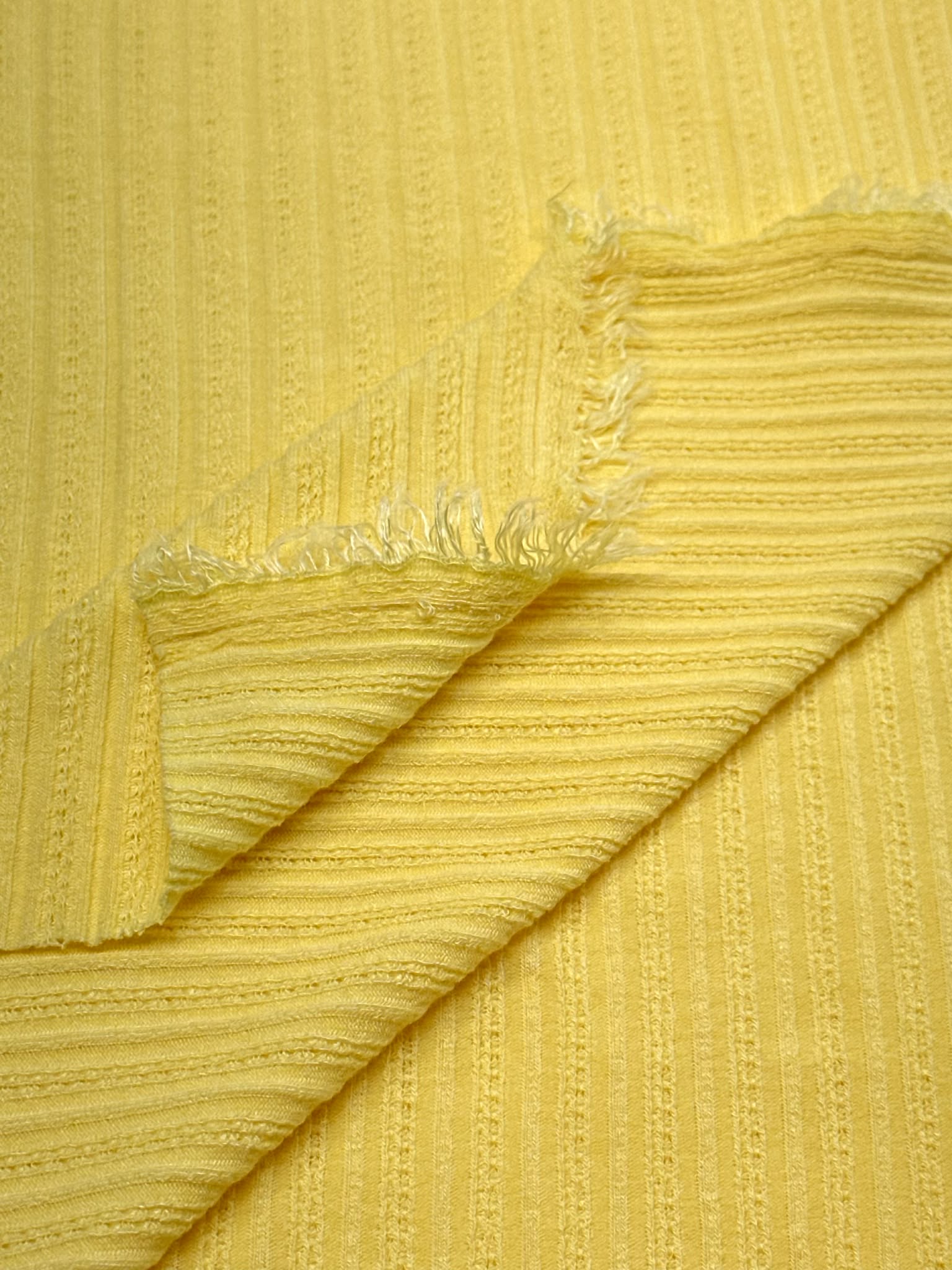 (POINTELLE RIB) YELLOW