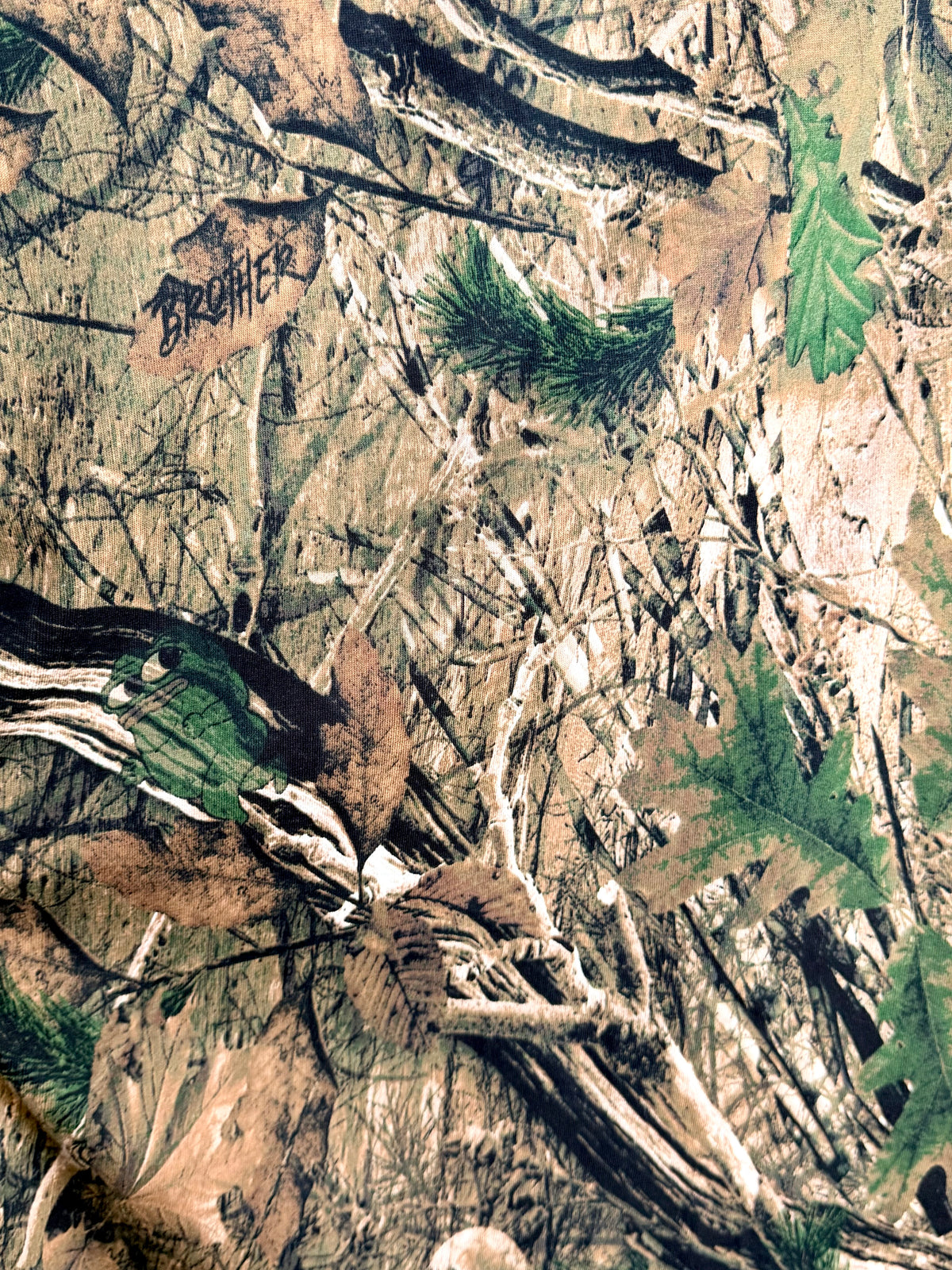 (COTTON JERSEY) WOODLAND MYSTERY HUNT CAMOUFLAGE