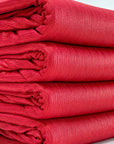 (SLINKY RIB) RED SHIMMER