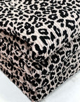 (URBAN RIB) BLACK LEOPARD ON MOCHA