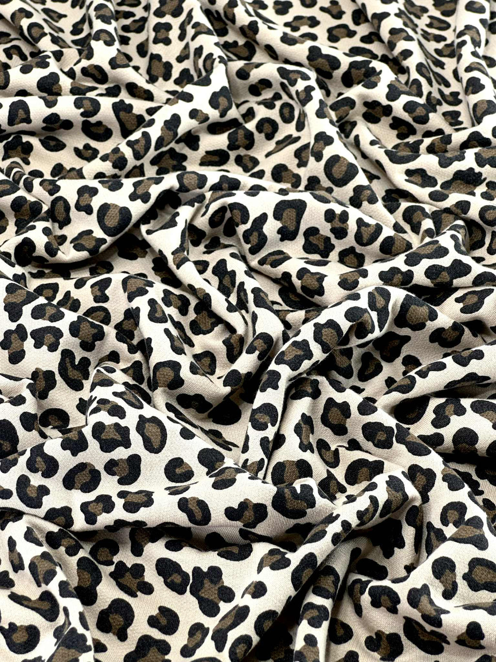 (FRENCH TERRY) BROWN AND BLACK CHEETAH ON TAUPE (3)