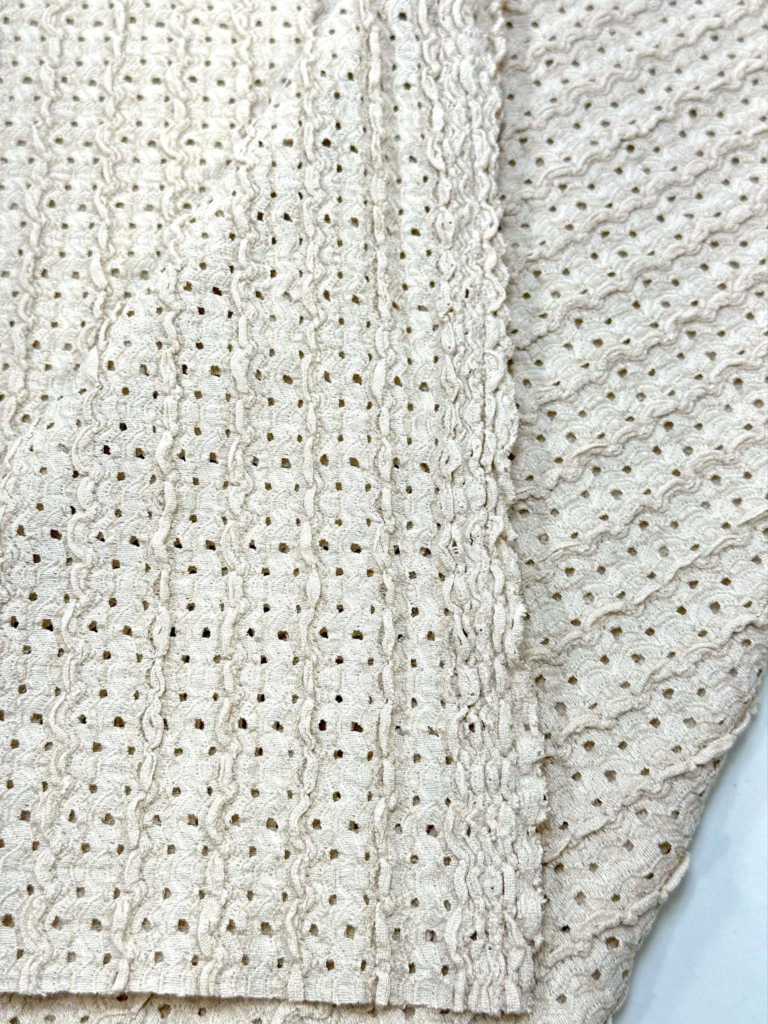 (EYELET JACQUARD) TAUPE