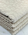(TOWEL) BONE LEOPARD