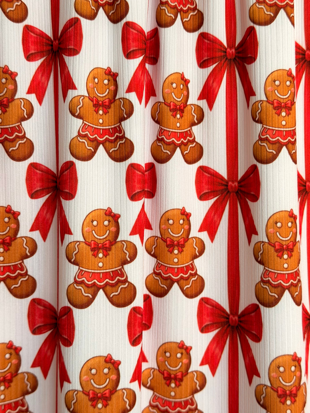 (4X2 YUMMY RIB) LITTLE MISS GINGERBREAD