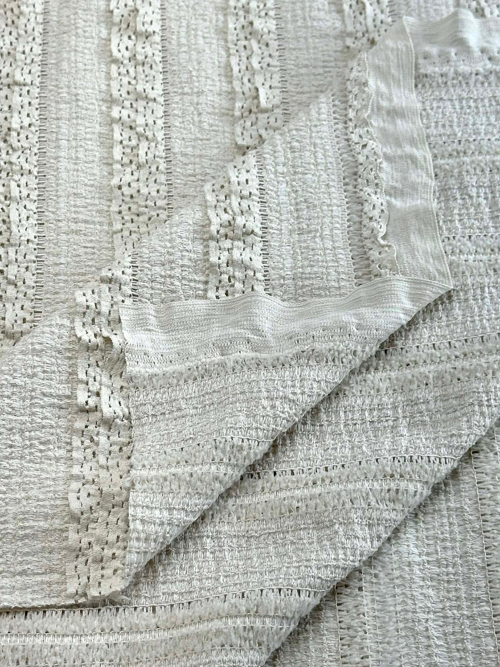 (RUFFLE LACE) VANILLA