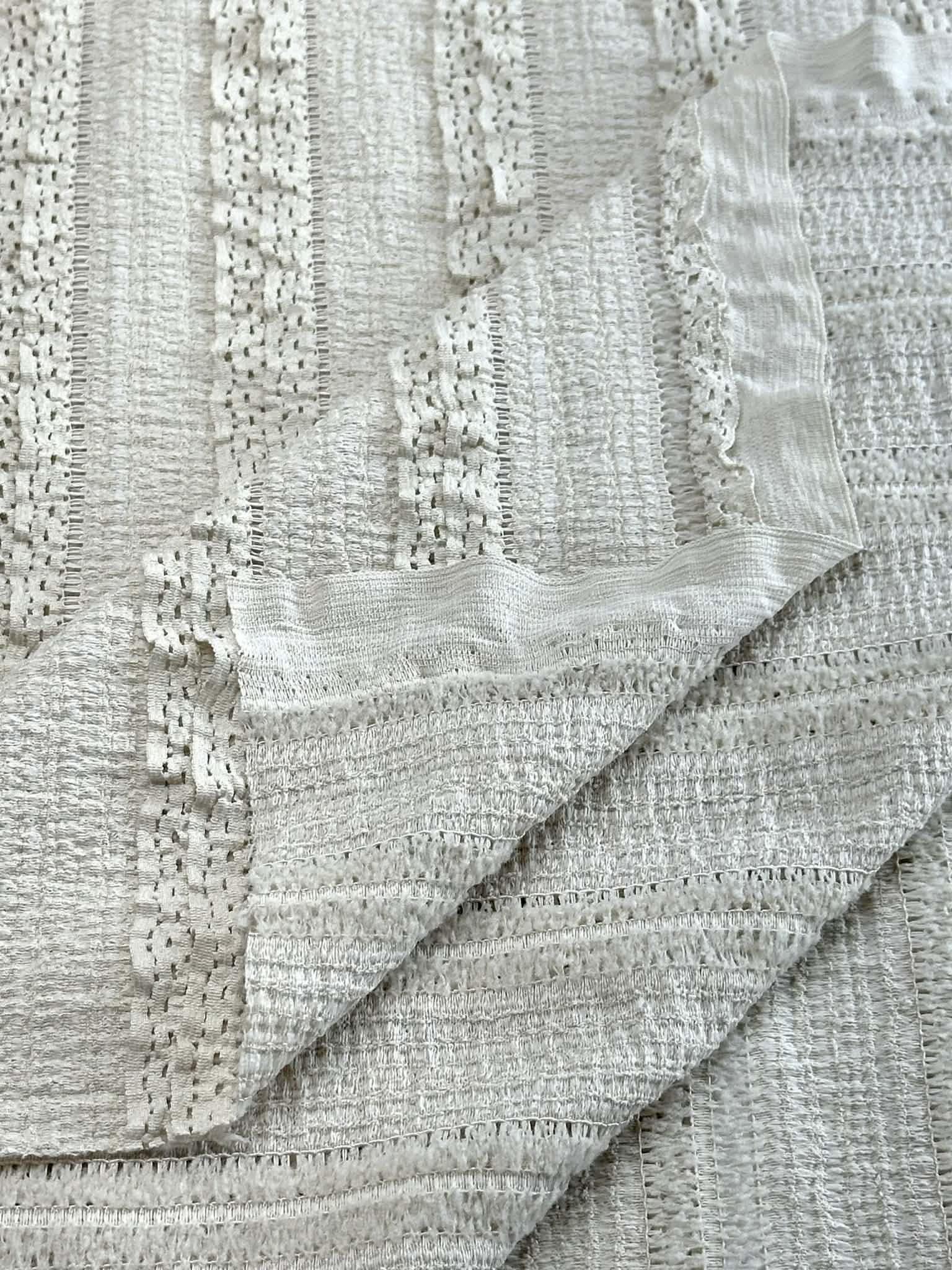 (RUFFLE LACE) VANILLA