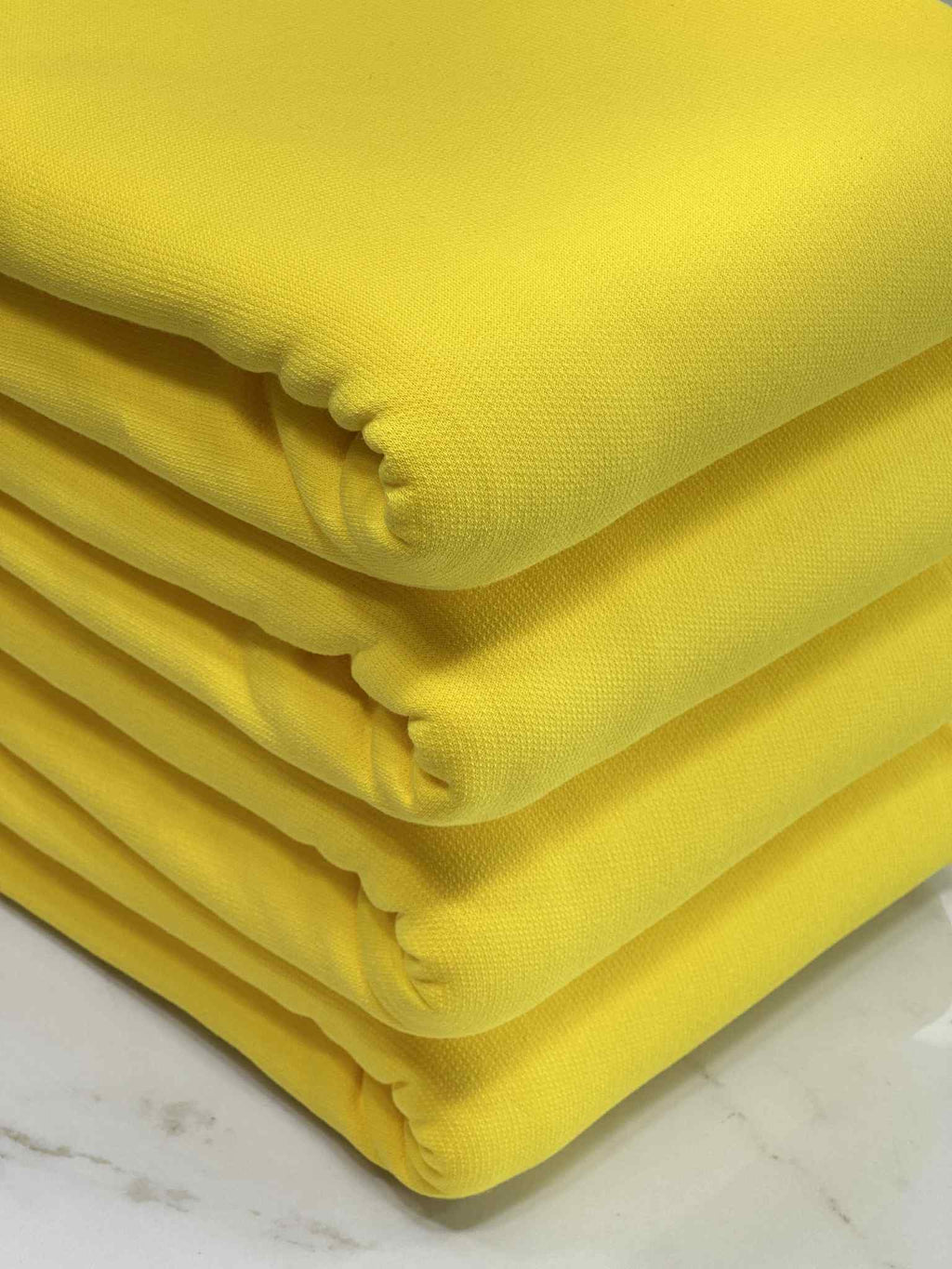 (FRENCH TERRY FLEECE) YELLOW
