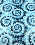 (DBP) DARK BLUE SWIRL WITH STARS ON BLUE