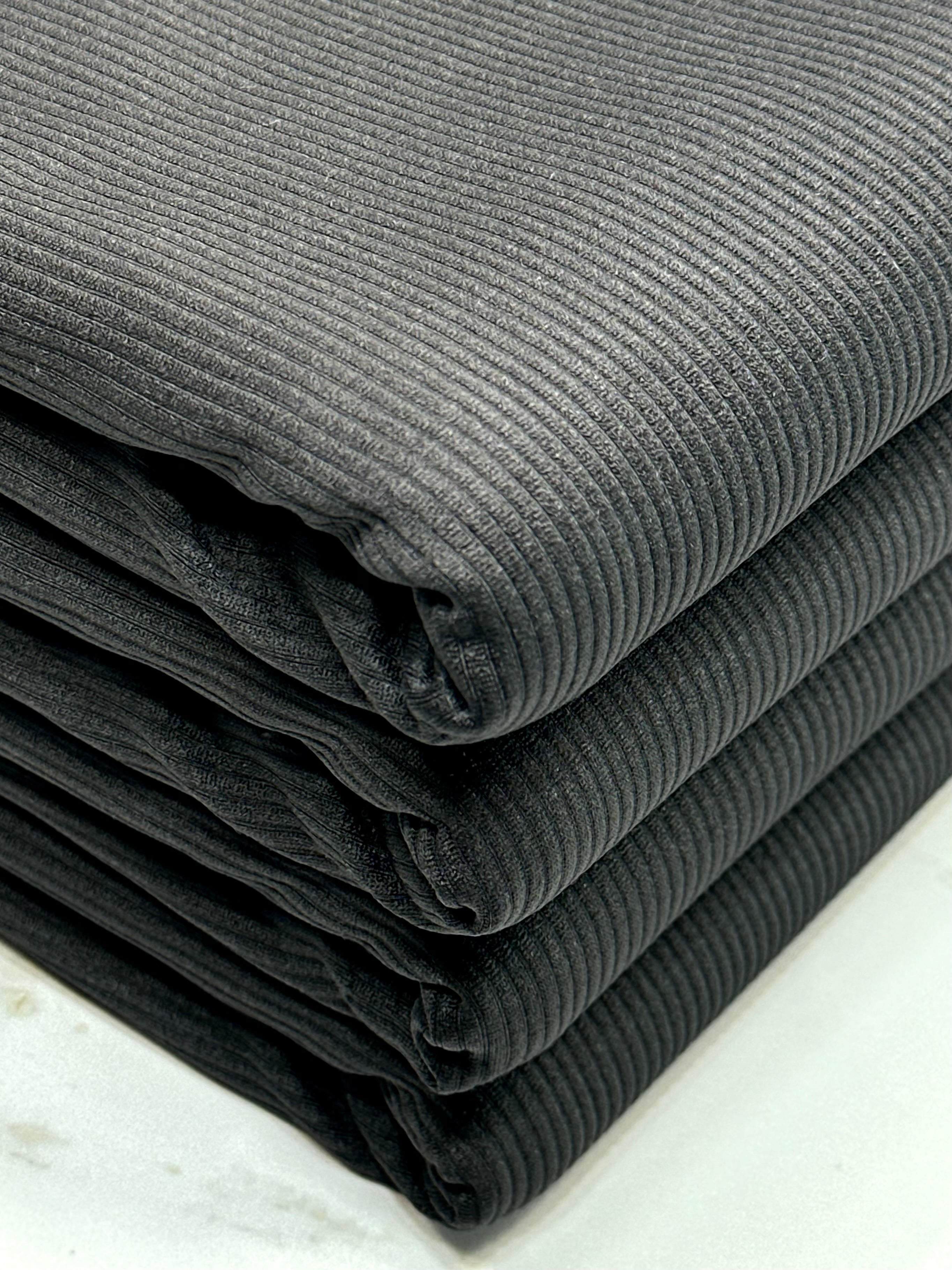 (SUPER SEAMLESS BABY RIB) BLACK