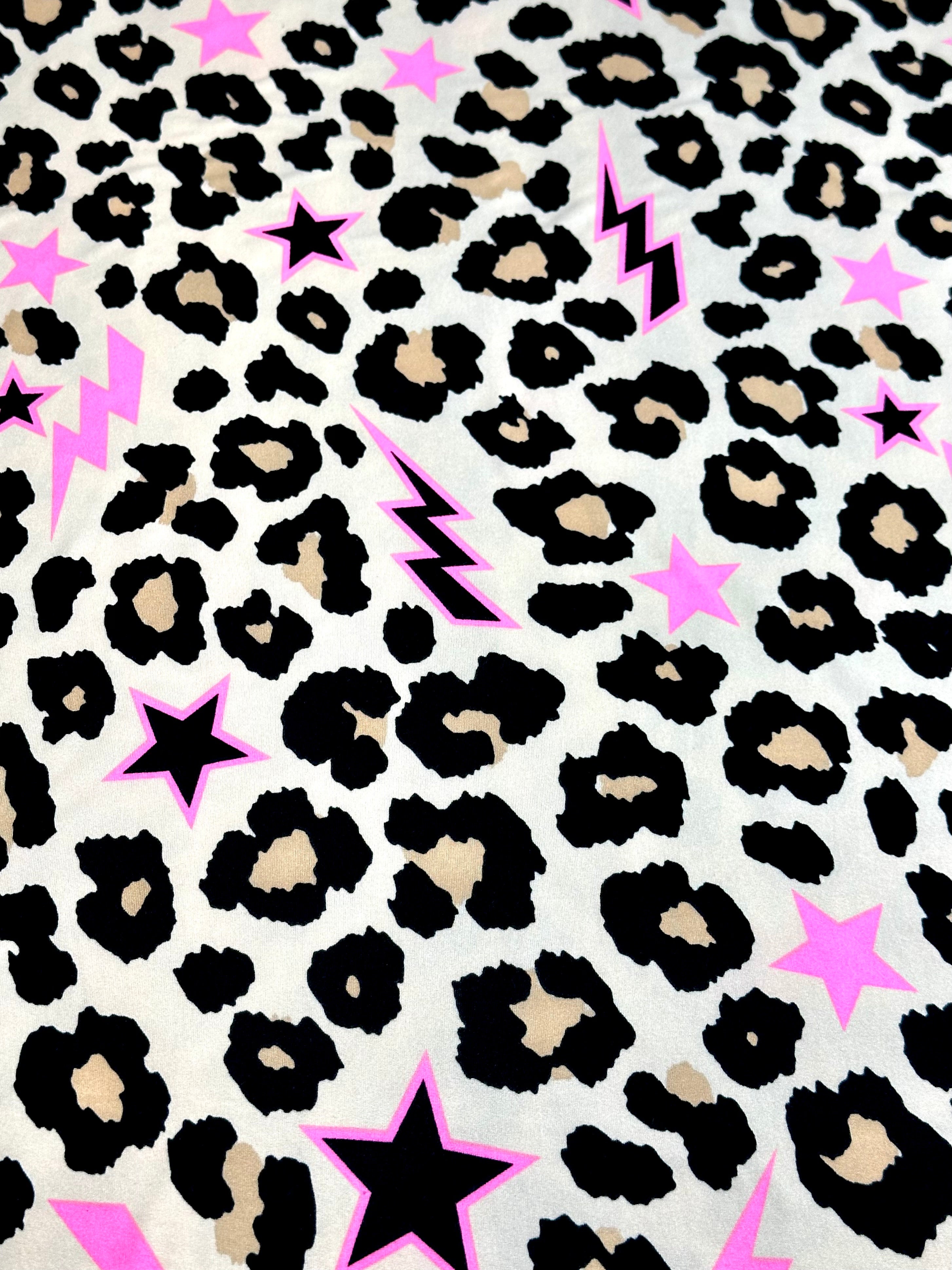 (DBP) PINK STARS AND LEOPARD PRINT ON TAN (1)