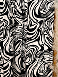 (DBP) BLACK AND WHITE SMALL SWIRLS
