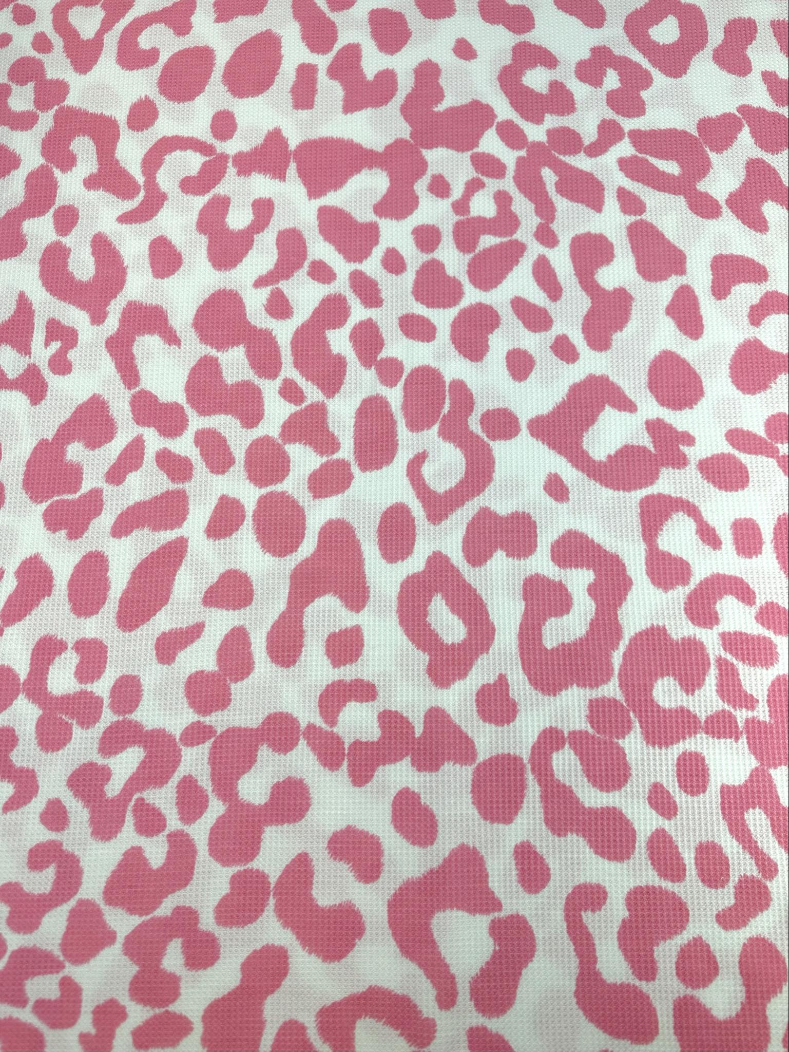 (THERMAL) PINK LEOPARD PRINT ON OFF WHITE