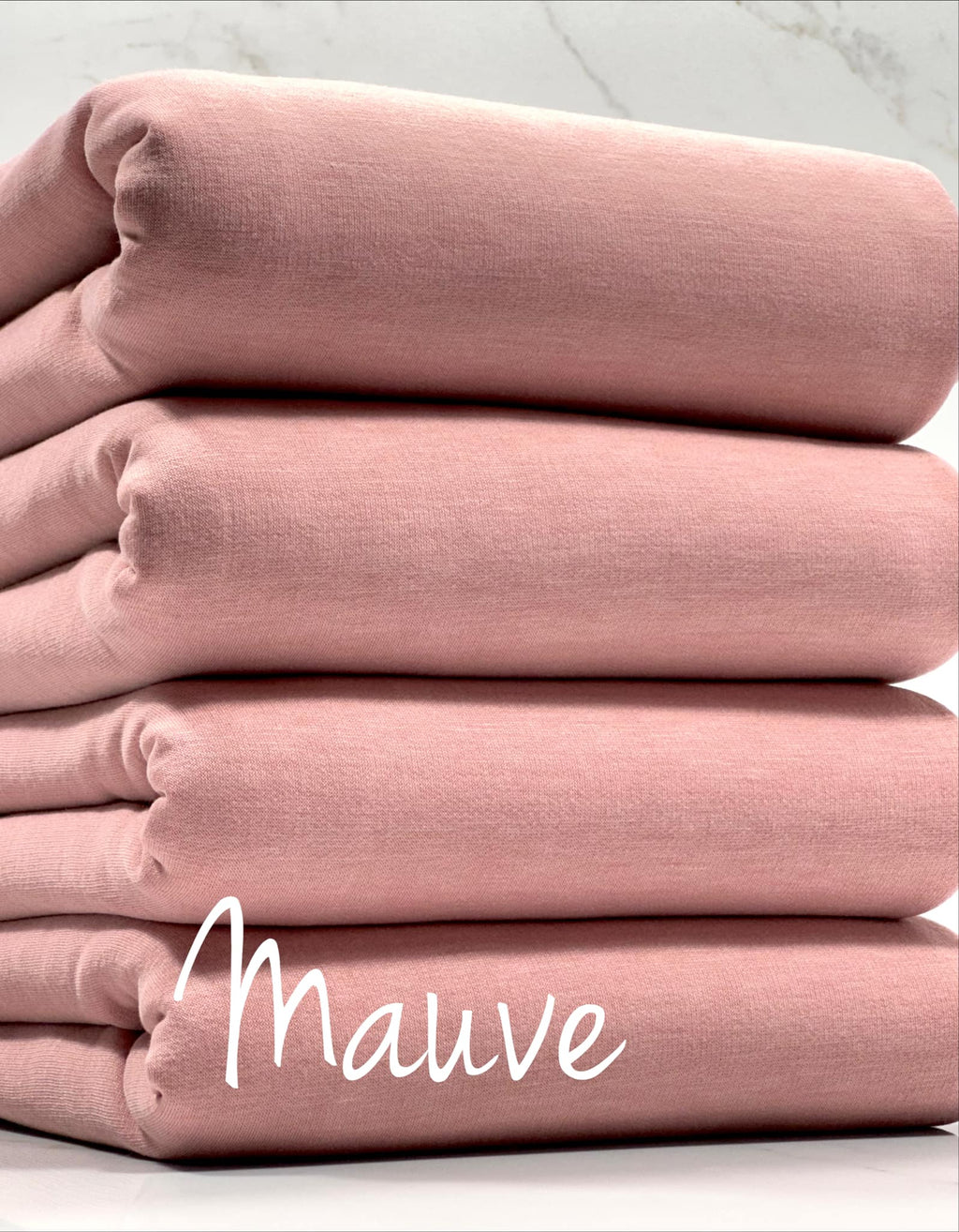 (FRENCH TERRY BRUSHED) MAUVE