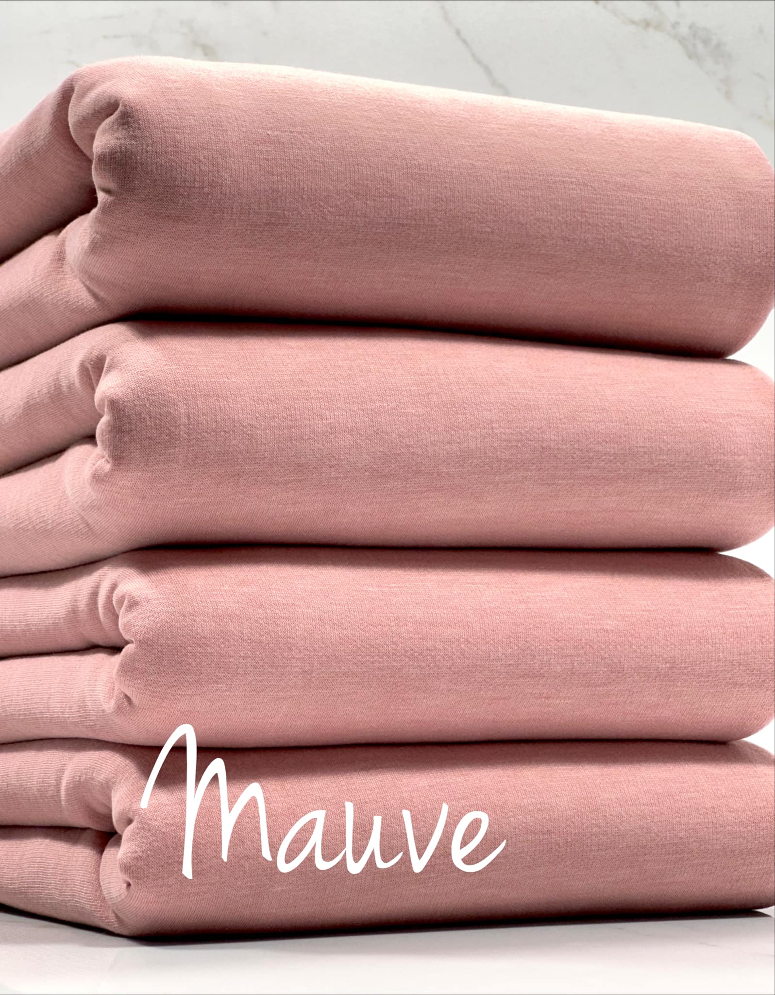 (FRENCH TERRY BRUSHED) MAUVE