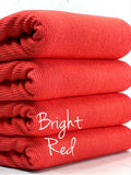 (DEL RAY RIB KNIT) BRIGHT RED
