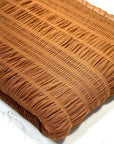 (PLEATED MESH) NEW BROWN (1)