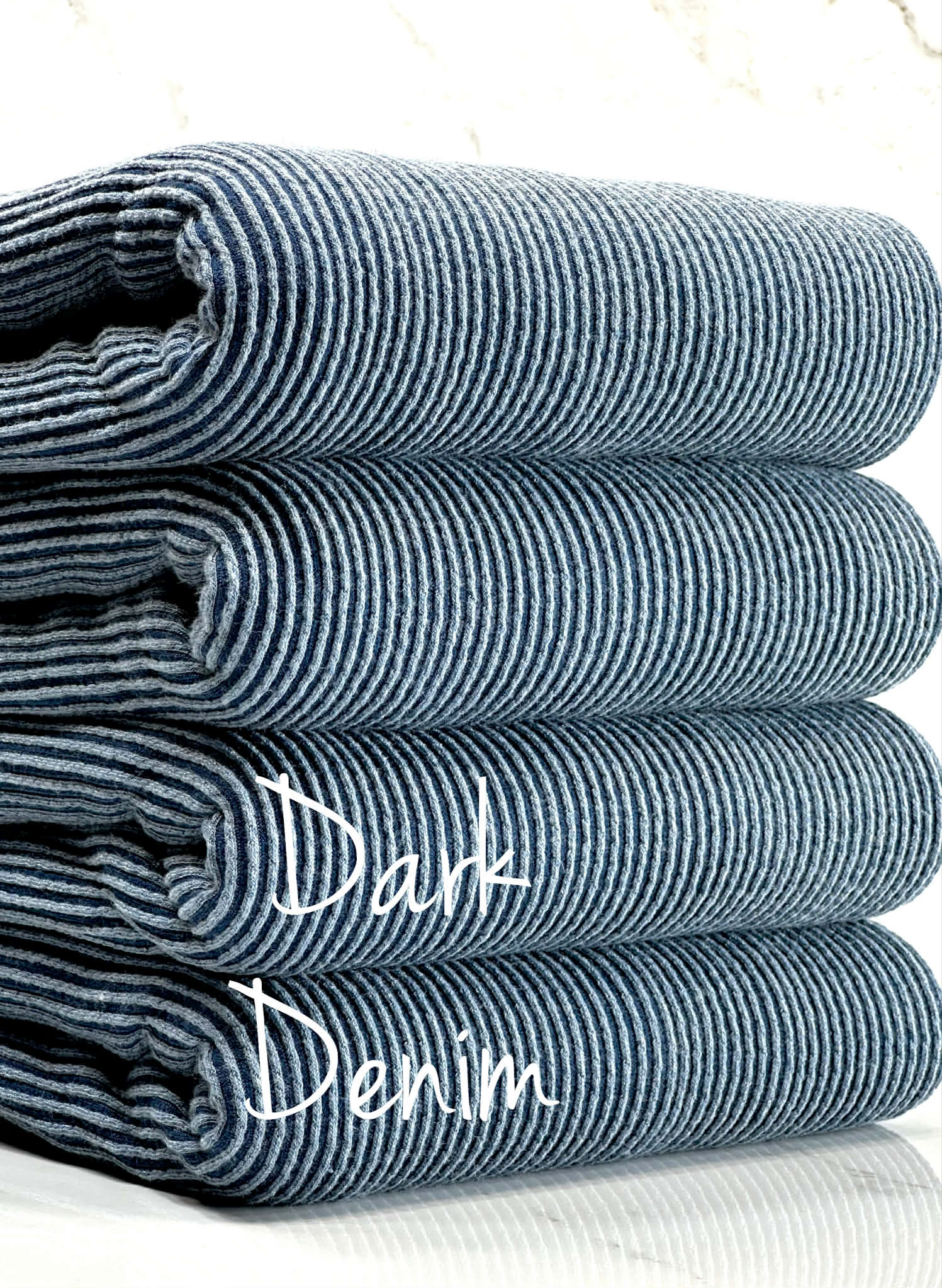 (URBAN RIB) DARK DENIM