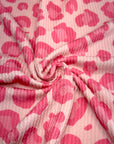 (URBAN RIB) PINK CHEETAH ON LIGHT PINK