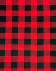 (DBP) RED AND BLACK MEDIUM PLAID