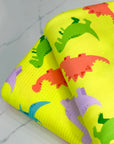 (YUMMY RIB) DINOSAURS ON YELLOW