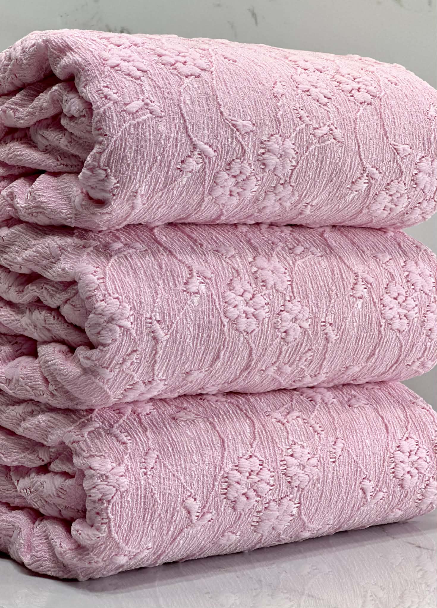 (LACE) PINK AMOR FLORAL