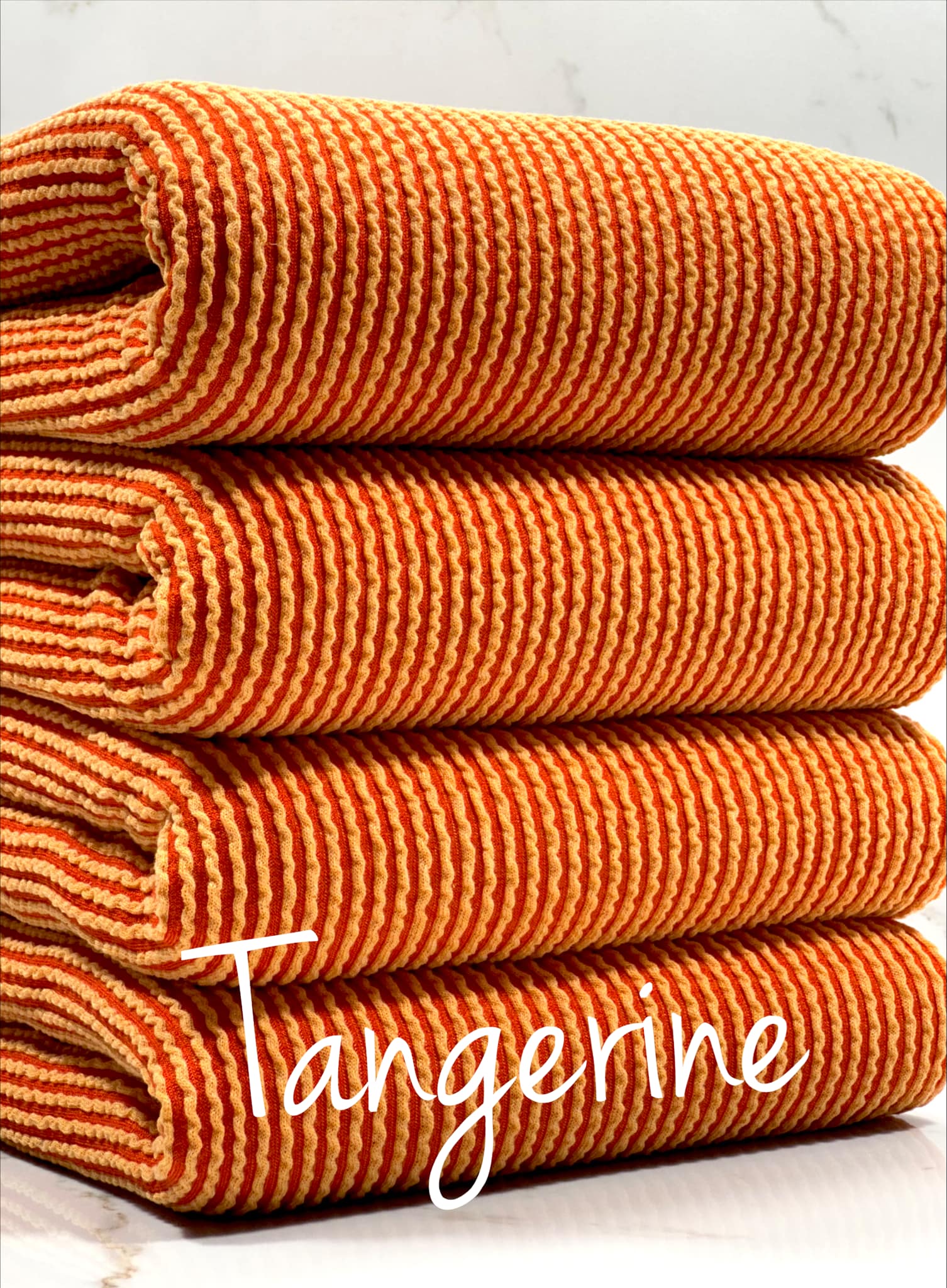 (2-TONE URBAN RIB) TANGERINE