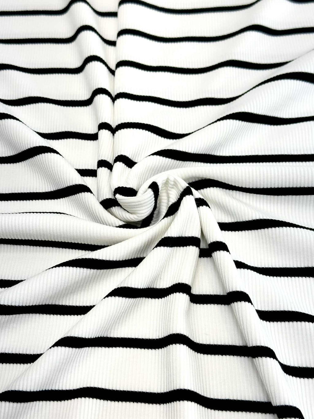 (2X2 YUMMY RIB) BLACK STRIPES ON OFF WHITE (2)