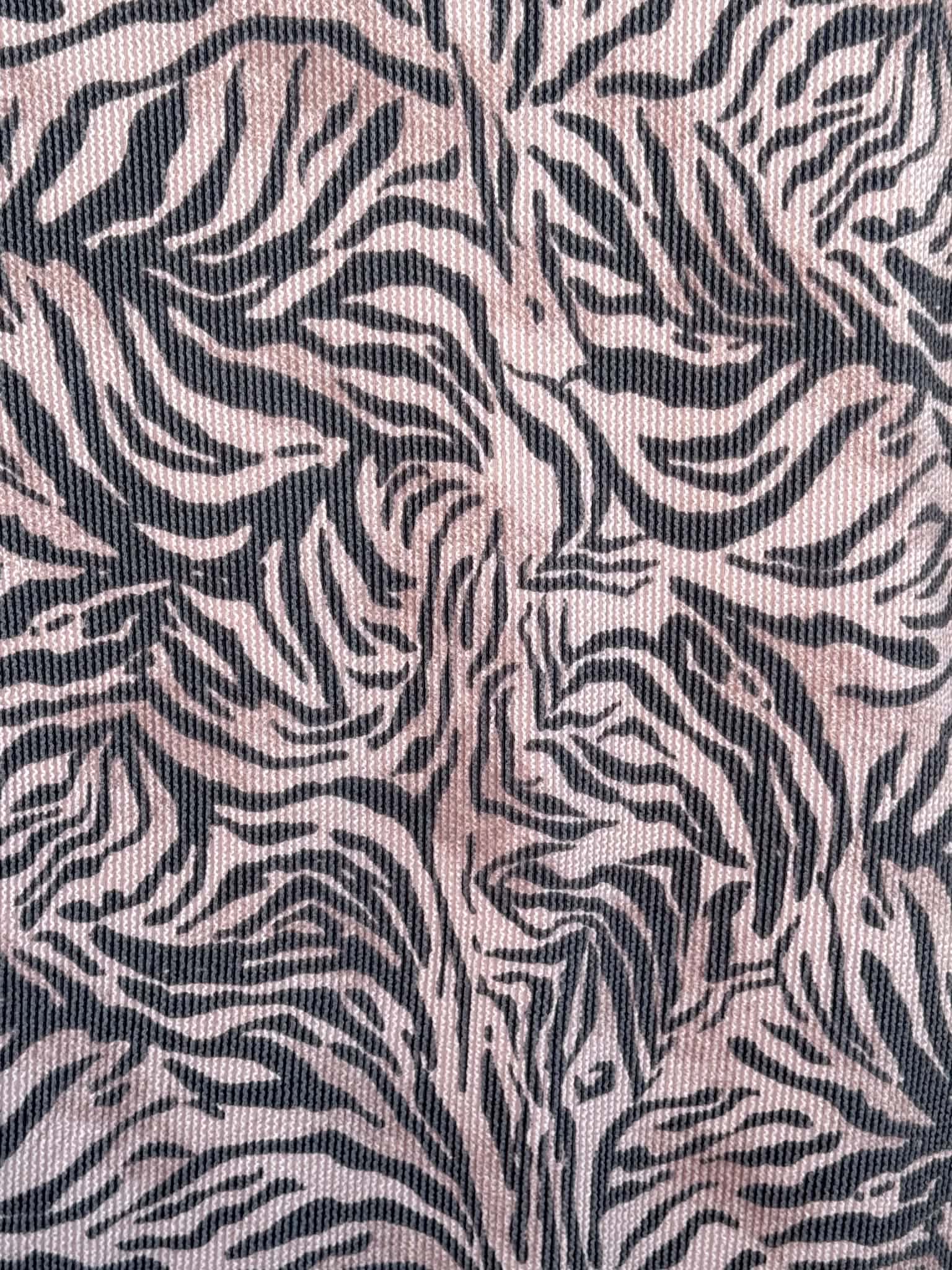 (URBAN RIB) ZEBRA PATTERN ON MOCHA