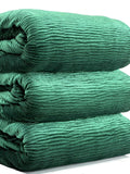 (VELVET PLEATED) EMERALD (2)